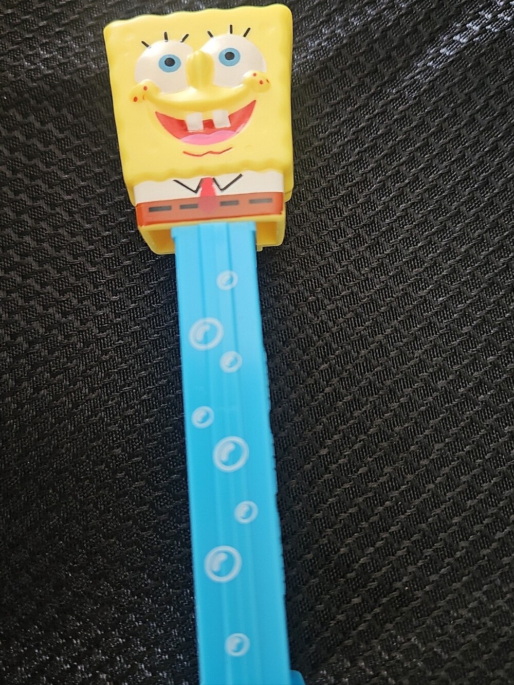 Yellow Sponge Character PEZ - Blue Stick